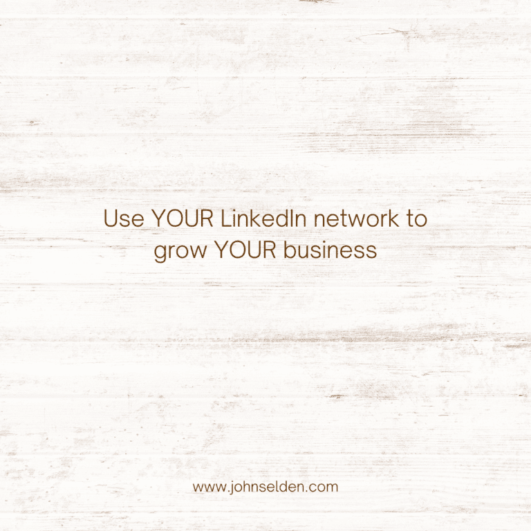 Network: Use YOUR audience to grow YOUR business
