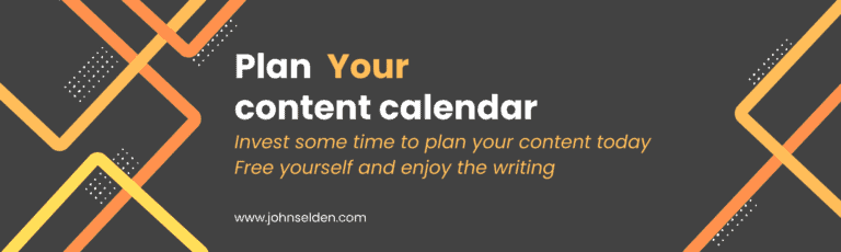 Plan YOUR content